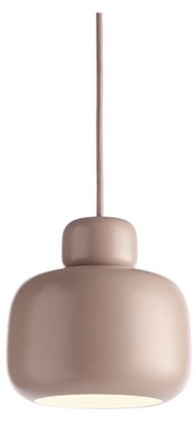 Függőlámpa Woud, Stone, dimmable, Rózsaszín / Rosé, Konyha, Fém, Dizájn