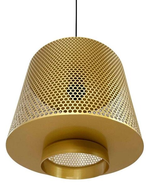 Függőlámpa Dyberg Larsen, Pau, dimmable, Arany / Sárgaréz, Nappali, Fém, Skandináv