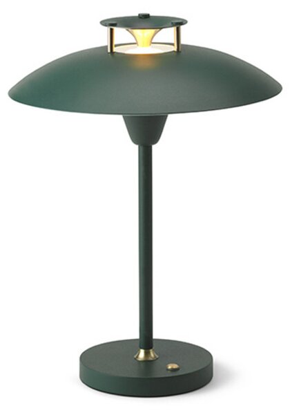 Asztali lámpa Halo Design, dimmable, Zöld, Nappali, Fém