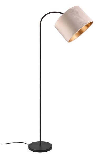 Fekete-bézs állólámpa (magasság 205 cm) Julieta – Trio