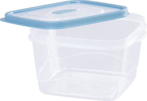 Tárolóedény MagicHome MB53, Nyitható fedél, élelmiszerhez, 850 ml, 127x139x80 mm