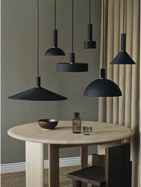 Collect Függőlámpa Disc Low Brass/Cashmere - Ferm Living