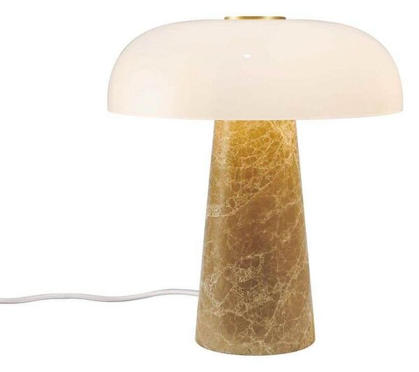 Asztali lámpa DFTP by Nordlux, Glossy, Bézs, Nappali, Márvány, Skandináv