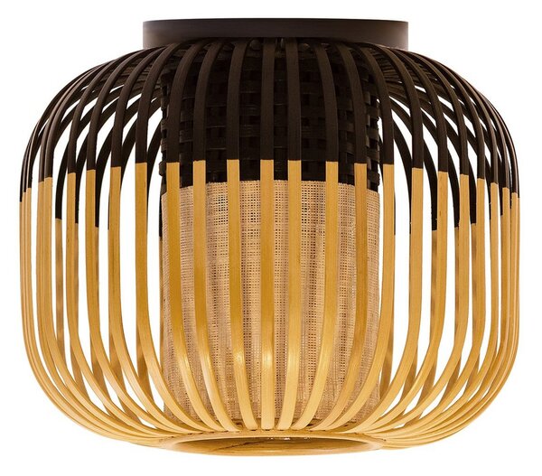Mennyezeti Lámpa Forestier, Bamboo Light XS, dimmable, Fekete, Nappali, Bambusz, Dizájn