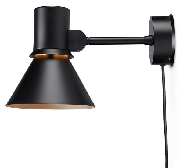 Fali Lámpa Anglepoise, Type 80 W1, Fekete, Nappali, Fém, Dizájn
