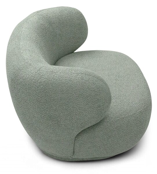 Skindi relax fotel - zöld bouclé Catch Me 13