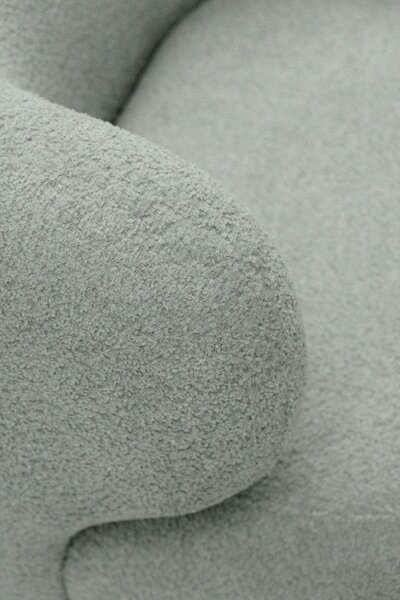 Skindi relax fotel - zöld bouclé Catch Me 13