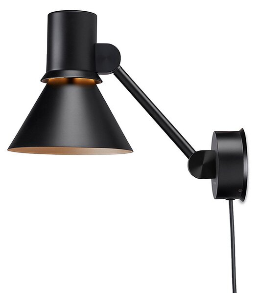 Fali Lámpa Anglepoise, Type 80 W2, Fekete, Nappali, Fém, Dizájn