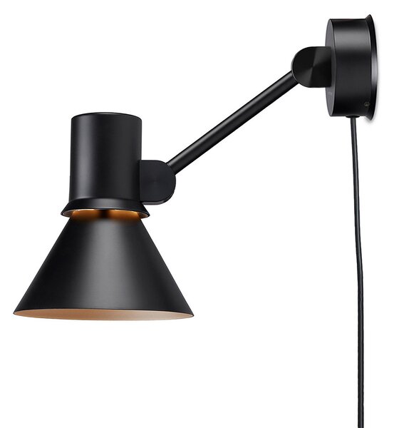 Fali Lámpa Anglepoise, Type 80 W2, Fekete, Nappali, Fém, Dizájn