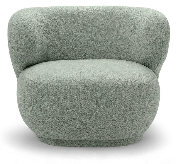 Skindi relax fotel - zöld bouclé Catch Me 13