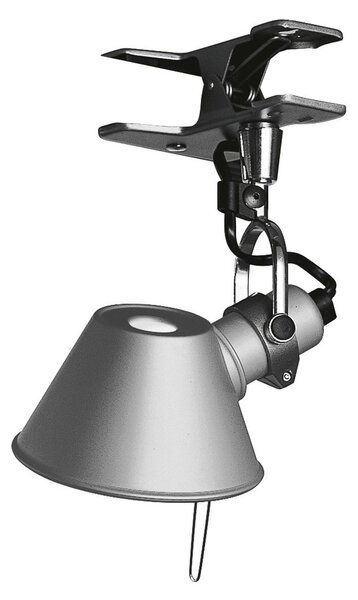 Spotlámpa Artemide, Tolomeo Micro Pinza, Fémes, Dolgozószoba / iroda, Alumínium, Dizájn