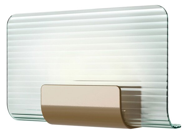 Fali Lámpa kdln, Nami, dimmable, Átlátszó, Nappali, Üveg, Dizájn