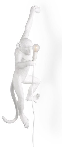 Asztali lámpa SELETTI, Monkey Lamp, Fehér, Nappali, Műanyag, Dizájn