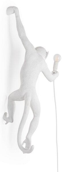 Asztali lámpa SELETTI, Monkey Lamp, Fehér, Nappali, Műanyag, Dizájn