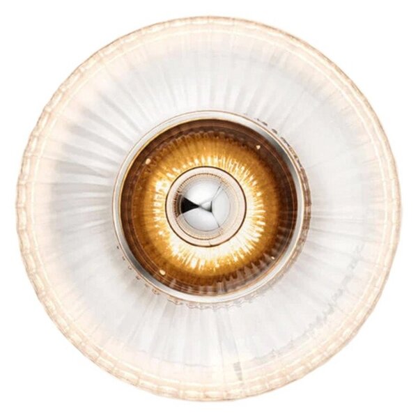 New Wave Optic Fali Lámpa XL Clear/Silver - Design By Us DESIGN BY US