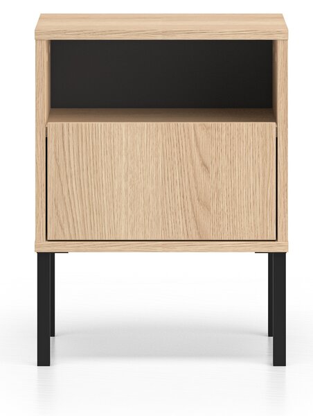 Harmona éjjeliszekrény 40 cm fiókkal - lindberg tölgy