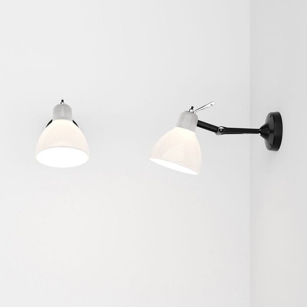 Fali Lámpa Rotaliana, Luxy H0 Glam, dimmable, Fekete, Nappali, Fém, Dizájn