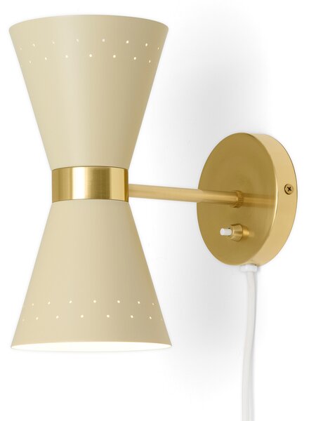 Fali Lámpa Audo Copenhagen, Collector, dimmable, Bézs, Nappali, Fém, Dizájn