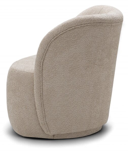 Soya relax fotel - bézs bouclé Catch Me 02