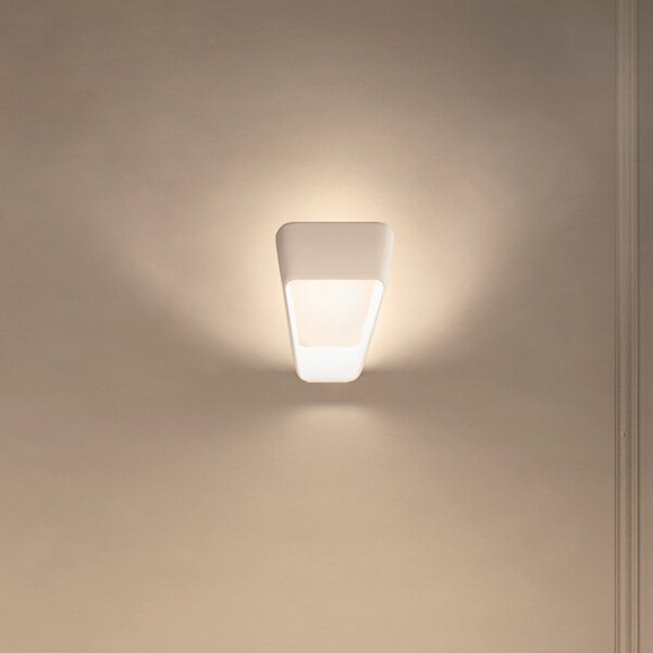 Fali Lámpa kdln, Frame, dimmable, Fehér, Nappali, Fém, Dizájn