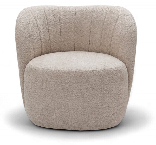Soya relax fotel - bézs bouclé Catch Me 02