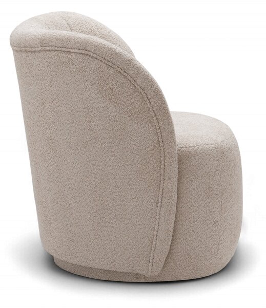 Soya relax fotel - bézs bouclé Catch Me 02