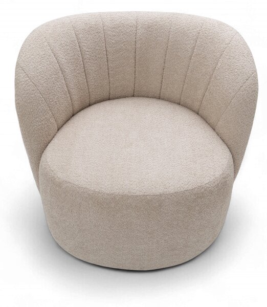 Soya relax fotel - bézs bouclé Catch Me 02