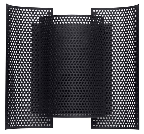 Fali Lámpa Northern, Butterfly perforated, dimmable, Fekete, Nappali, Fém, Dizájn