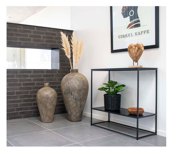Barna terrakotta magas váza Corvo – House Nordic