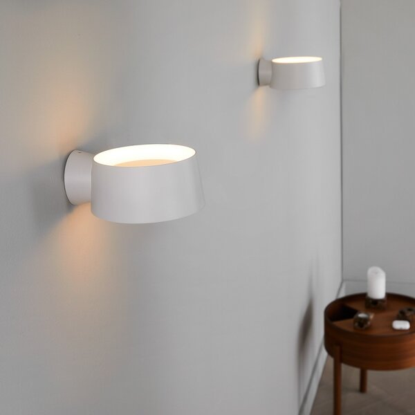 Fali Lámpa LOOM DESIGN, Cookie, dimmable, Fehér, Nappali, Alumínium, Modern