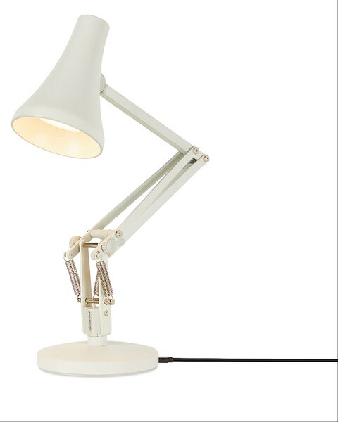 Asztali lámpa Anglepoise, 90 Mini Mini, dimmable, Fehér, Dolgozószoba / iroda, Fém, Indusztriális dizájn