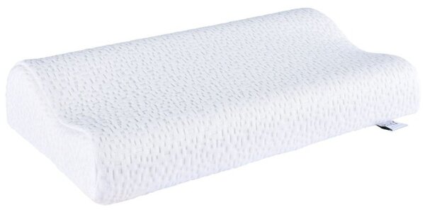 EMI memóriahabos anatómiás fehér párna vagy párnahuzat 31x50x11 cm, Anatómiai párna