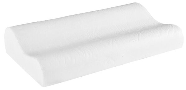 EMI memóriahabos anatómiás fehér párna vagy párnahuzat 31x50x11 cm, Anatómiai párna