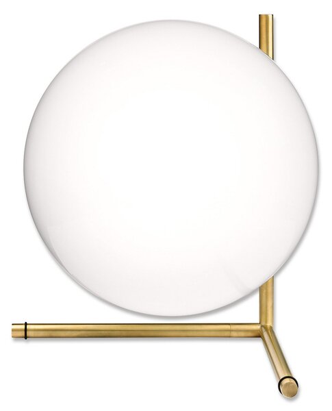 Asztali lámpa FLOS, IC T2, dimmable, Arany / Sárgaréz, Nappali, Fém, Dizájn