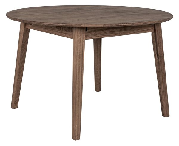 Tölgyfa kerek bővíthető étkezőasztal ø 118 cm Metz – House Nordic