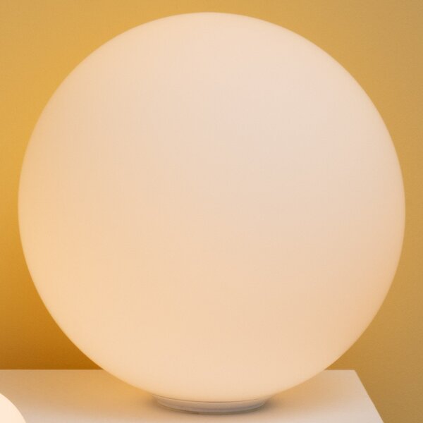 Asztali lámpa Artemide, Dioscuri, dimmable, Fehér, Nappali, Üveg, Dizájn