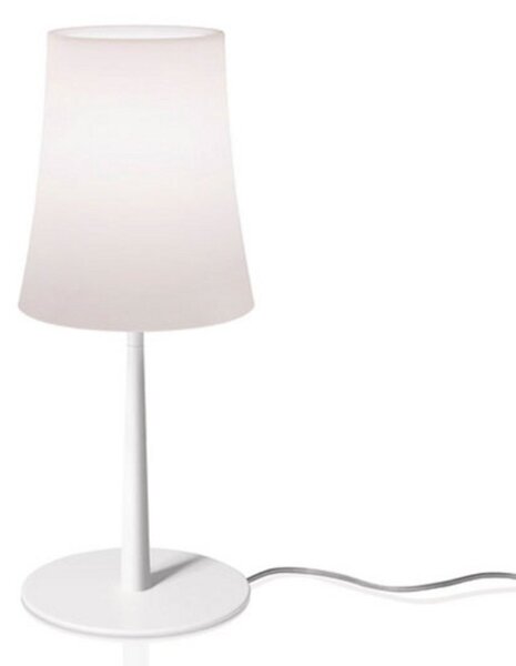 Asztali lámpa Foscarini, Birdie Easy, Fehér, Nappali, Fém, Dizájn