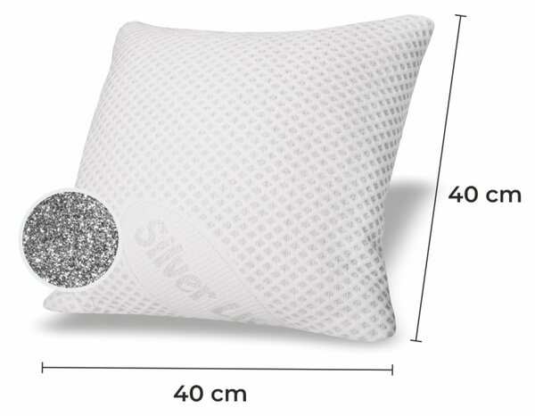 EMI Silver Medical párna 40x40cm