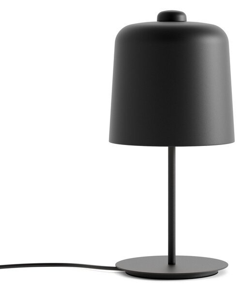 Asztali lámpa Luceplan, Zile, Fekete, Nappali, Műanyag, Dizájn