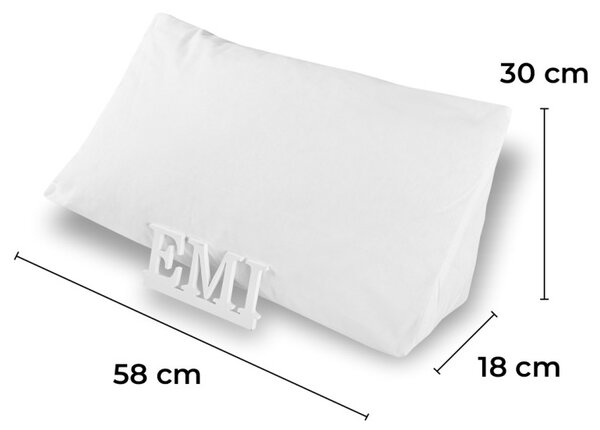 EMI Antireflux anatómiás párna, Párna 58x30x18 cm