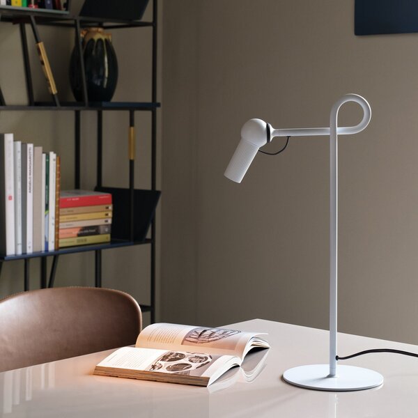 Asztali lámpa kdln, Bird, dimmable, Fehér, Nappali, Fém