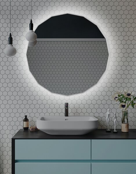 Oberon LED fürdőszobai tükör