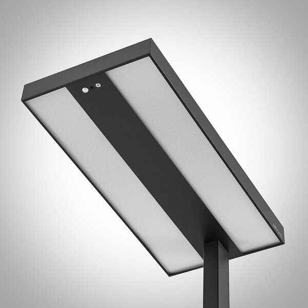Állólámpa Arcchio, Logan Pro, dimmable, Fekete, Dolgozószoba / iroda, Alumínium, Modern