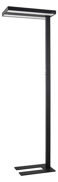 Állólámpa Arcchio, Logan Pro, dimmable, Fekete, Dolgozószoba / iroda, Alumínium, Modern