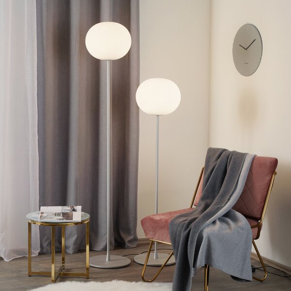 Állólámpa FLOS, GLO-BALL, dimmable, Fémes, Nappali, Üveg, Dizájn