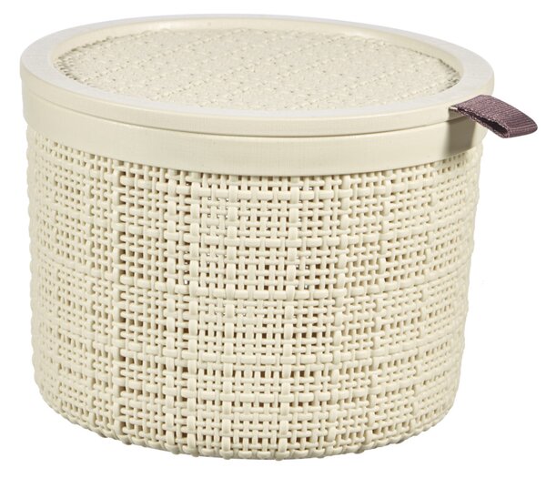 Curver Jute doboz kerek 2L bézs
