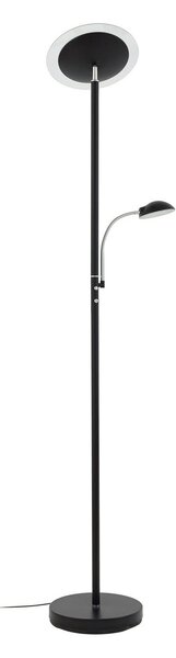 Állólámpa Lindby, MALEA, dimmable, Fekete, Nappali, Fém, Modern