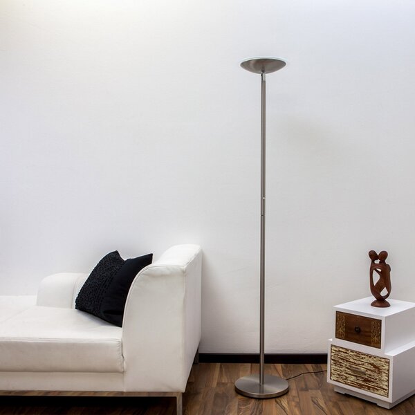 Állólámpa Lindby, MALEA, dimmable, Fémes, Nappali, Fém, Modern