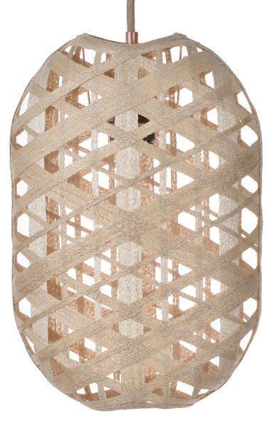 Függőlámpa Forestier, Capsule S, dimmable, Bézs, Nappali, Bambusz, Dizájn