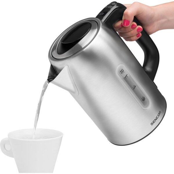 Sencor SWK 1760BK elektromos vízforralótermo-géllel, 1,7 l, fekete
